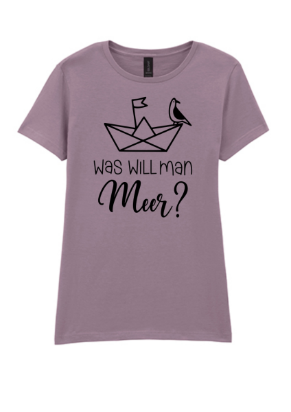 „Was will man Meer?“ T‑Shirt
